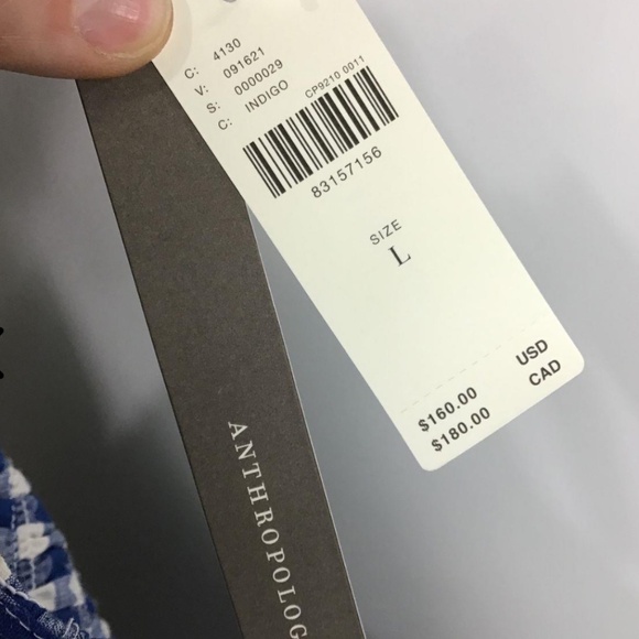 NWT! Anthropologie Cotton Maxi Dress - Picture 5 of 6